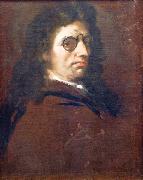 Luca  Giordano Self portrait oil painting artist